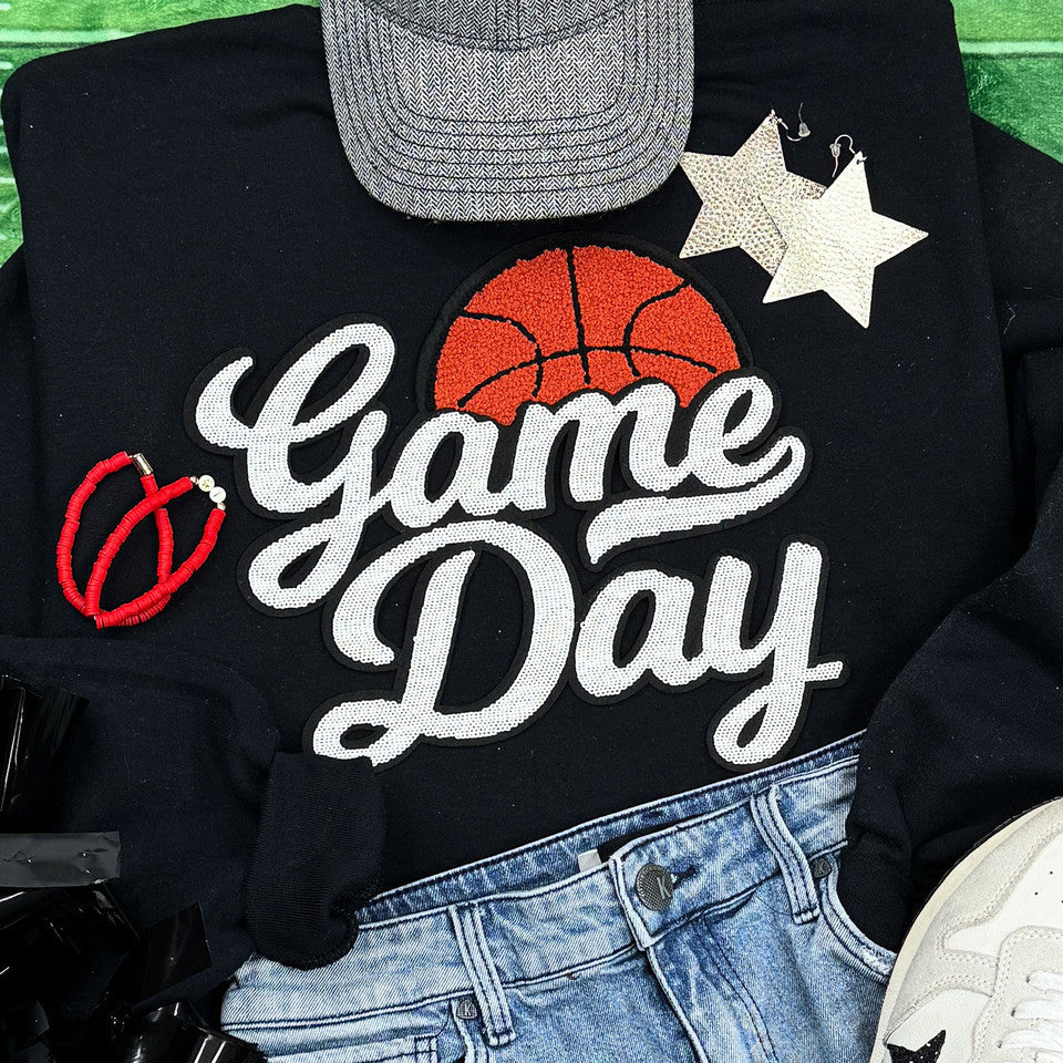 Adult - Game Day Chenille Patch Tees & Sweatshirts (Comfort Colors)