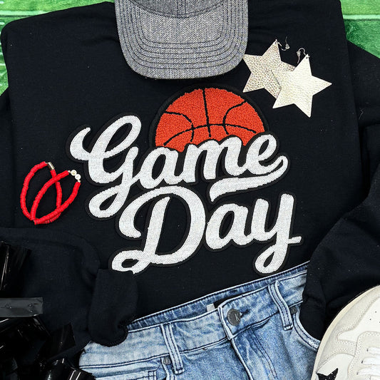 Adult - Game Day Chenille Patch Tees & Sweatshirts (Comfort Colors)