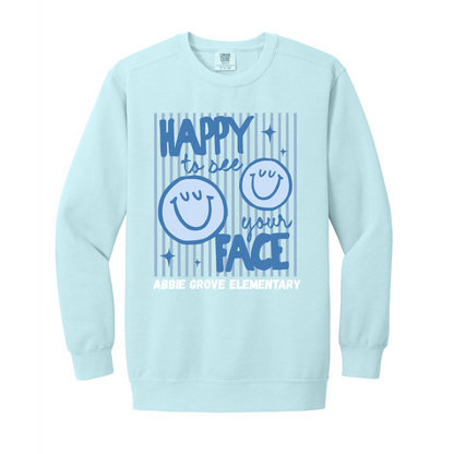 Comfort Colors - Unisex Crewneck Sweatshirt (Abbie Grove Elementary)