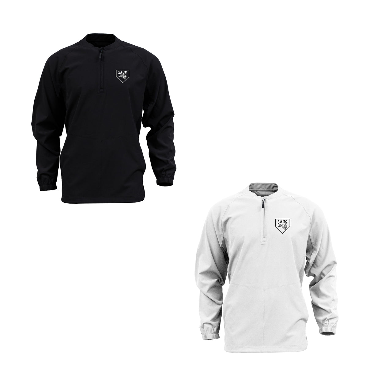 Adult & Youth - Cage Long Sleeve 1/4-Zip Jacket - (ACHS Baseball 2024)