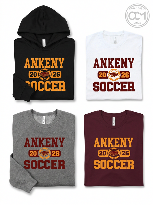 Adult - Multiple Apparel Options  (Ankeny Hawks Soccer)