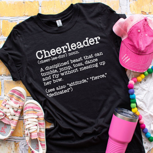 Adult - Unisex Cotton/Poly Tee (Cheerleader)