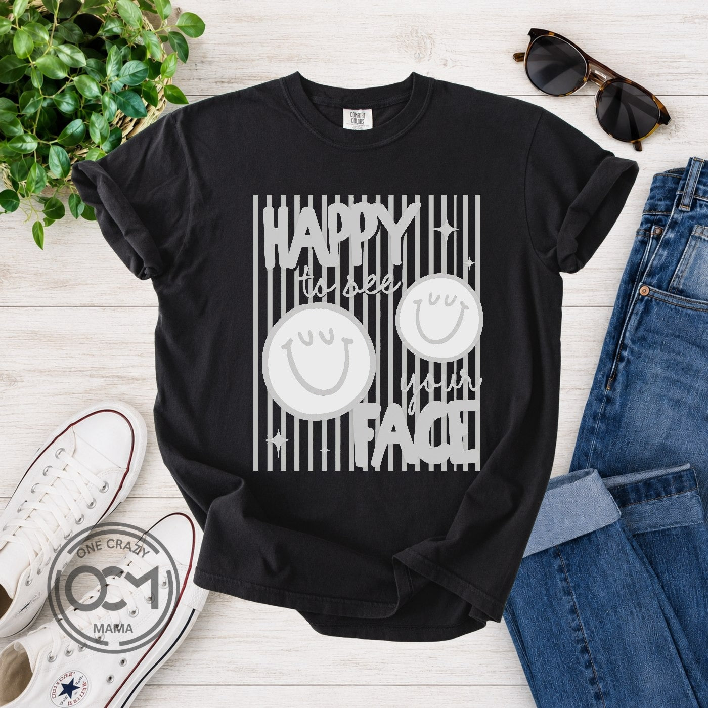 Adult - Unisex Tee (Happy)