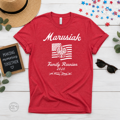 Adult & Youth - Next Level Unisex Tee (Marusiak Family Reunion)