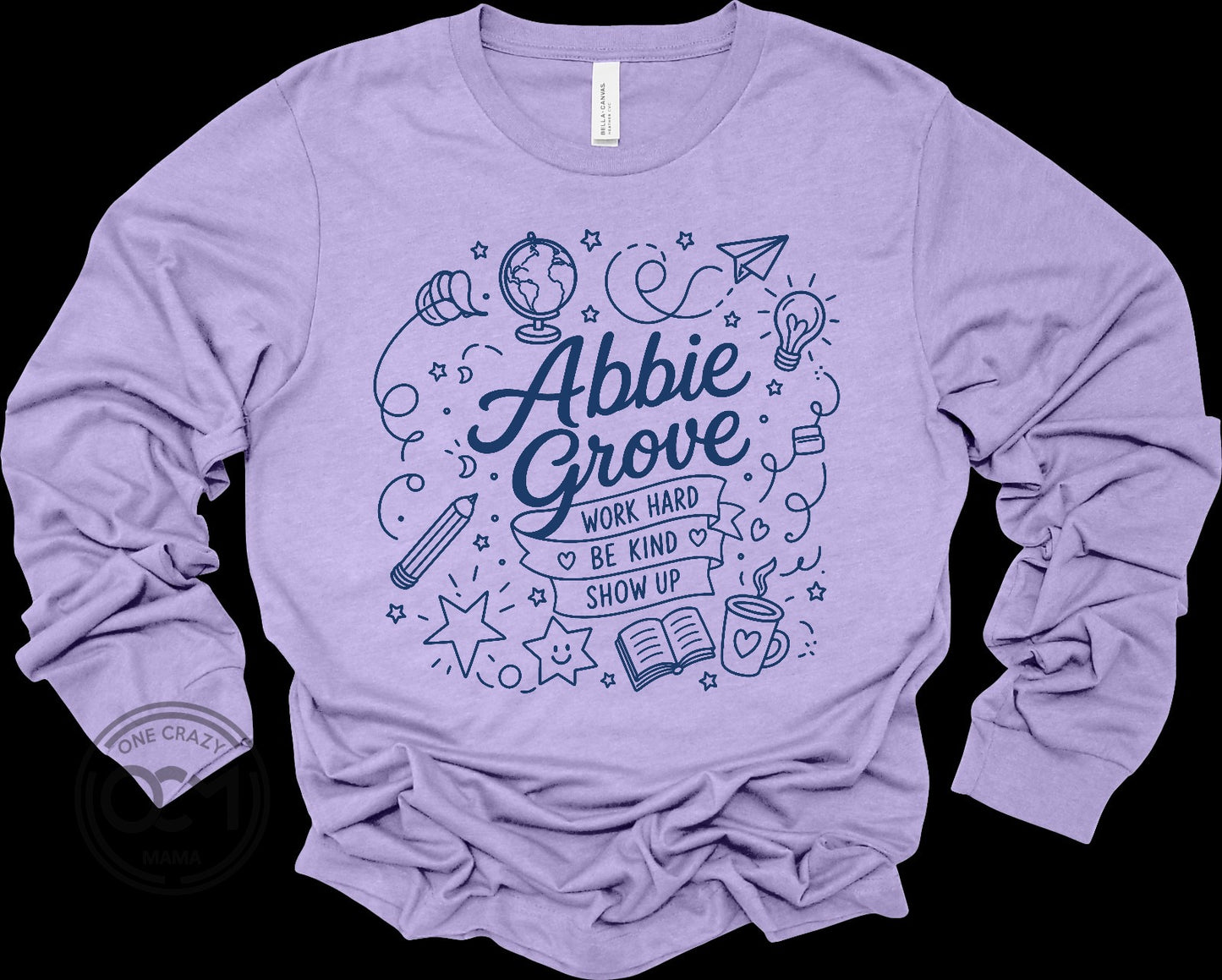 Bella+Canvas - Unisex Long Sleeve Tee (Abbie Grove Elementary)