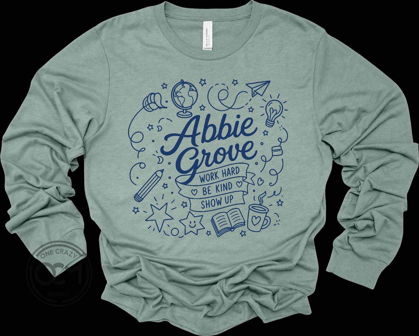 Bella+Canvas - Unisex Long Sleeve Tee (Abbie Grove Elementary)