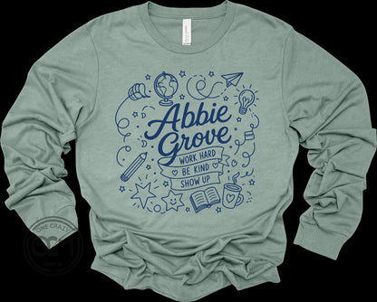 Bella+Canvas - Unisex Long Sleeve Tee (Abbie Grove Elementary)