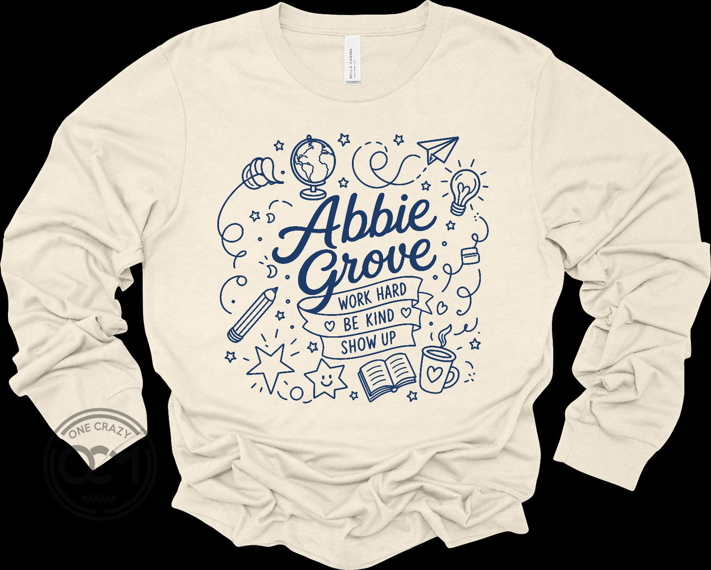Bella+Canvas - Unisex Long Sleeve Tee (Abbie Grove Elementary)