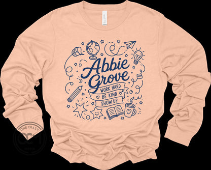 Bella+Canvas - Unisex Long Sleeve Tee (Abbie Grove Elementary)
