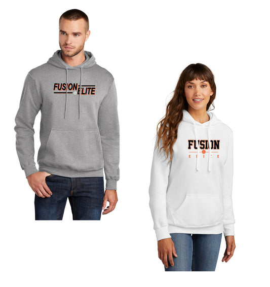 Adult, Ladies & Youth - Port & Co Fleece Hoodie - (Fusion Elite)