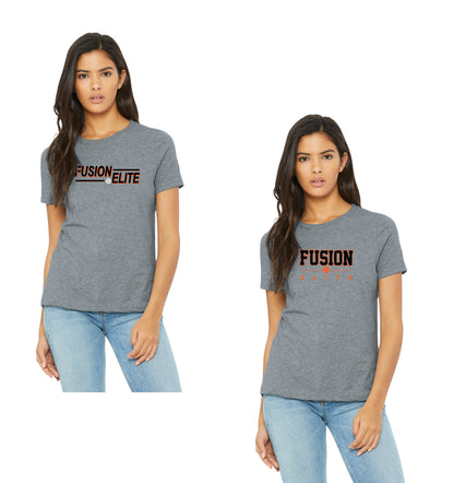 Ladies - Bella Relaxed Cotton/Poly Tee (Fusion Elite)