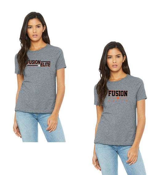 Ladies - Bella Relaxed Cotton/Poly Tee (Fusion Elite)
