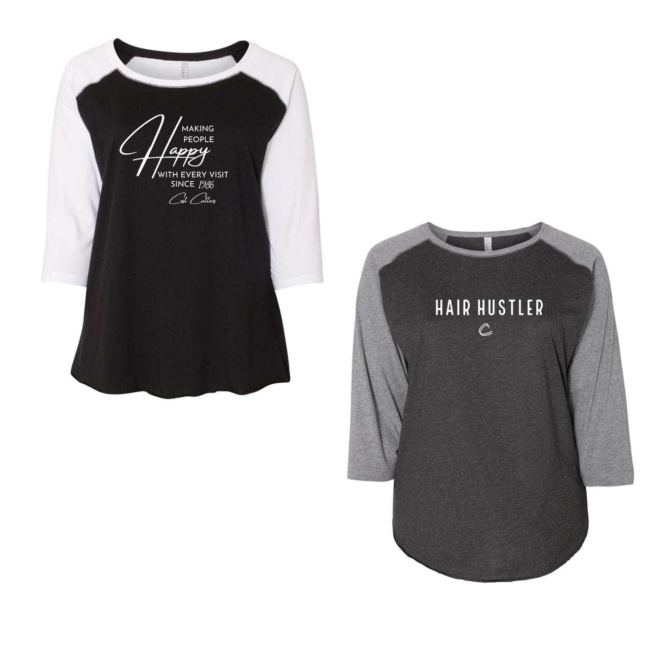 Women's - 3/4 Sleeve Tee (Cost Cutters)