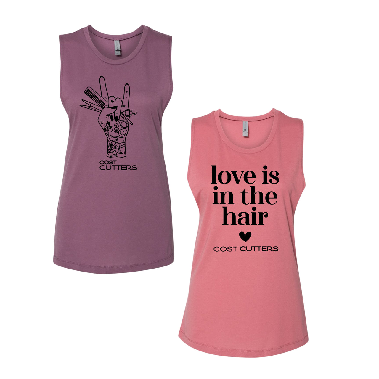 Ladies - Festival Muscle Tank - (Cost Cutters)