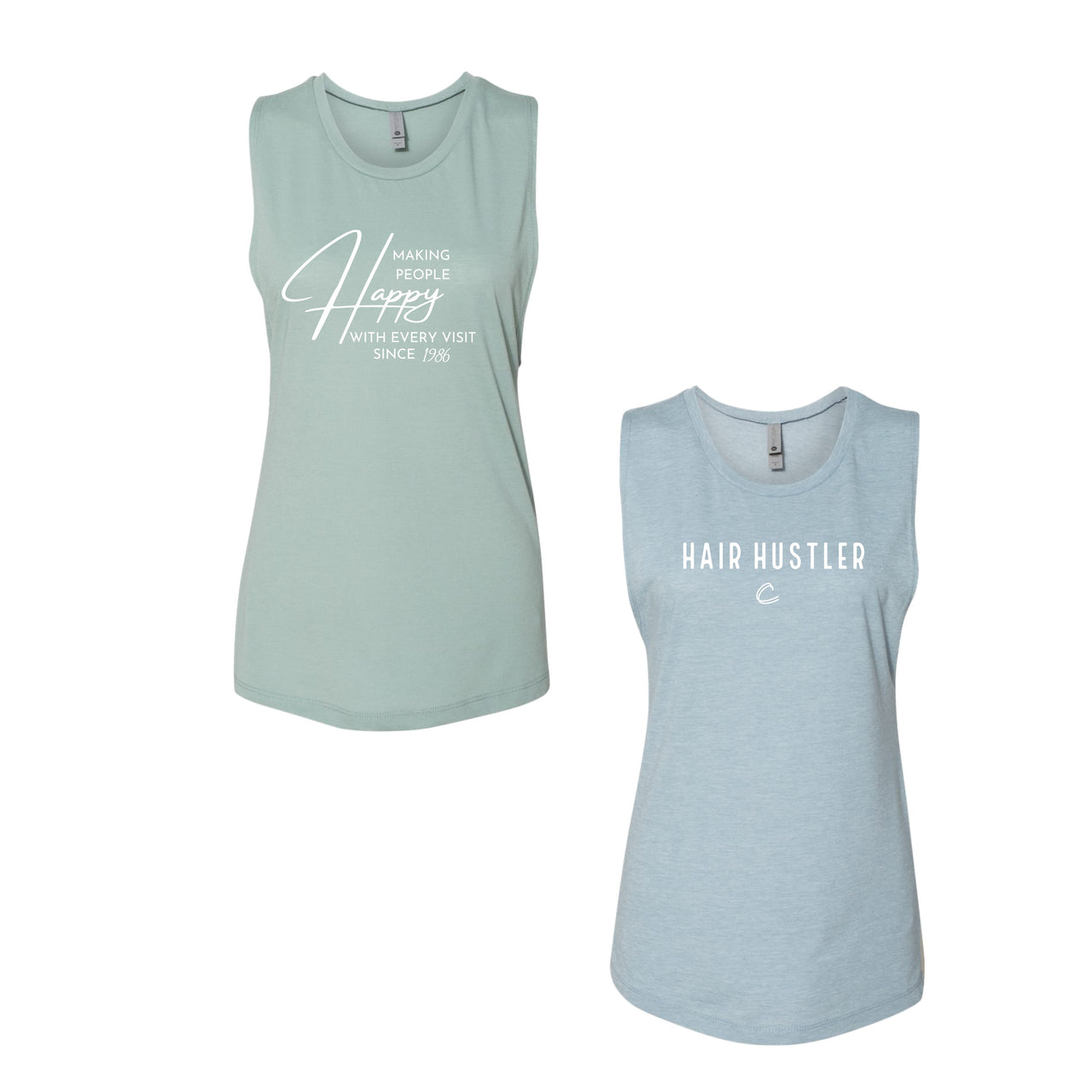 Ladies - Festival Muscle Tank - (Cost Cutters)