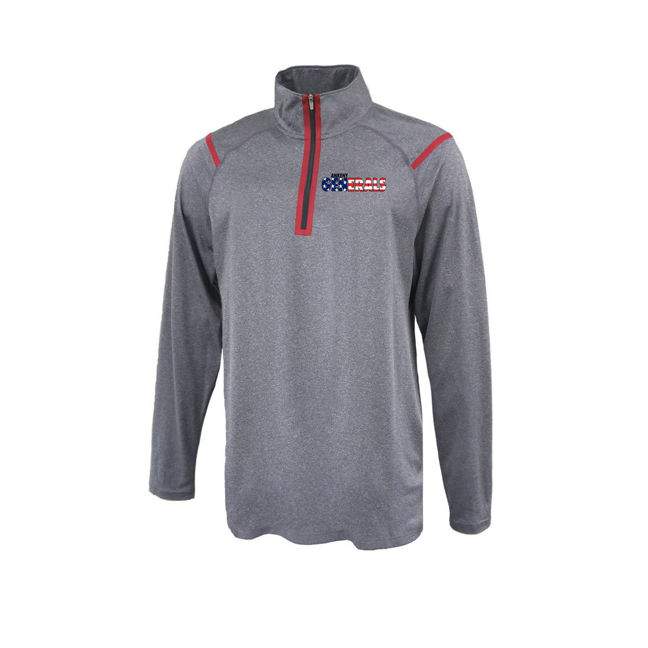 Adult & Youth - Performance Quarter zip - (Ankeny Generals Baseball)