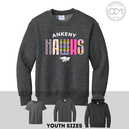 Youth - Multiple Apparel Options (Ankeny Hawks Collection)