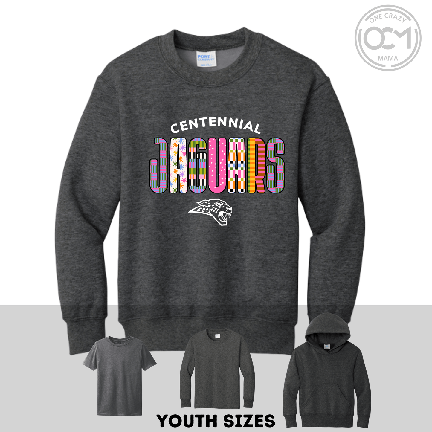 Youth - Multiple Apparel Options (Centennial Jaguars Collection)