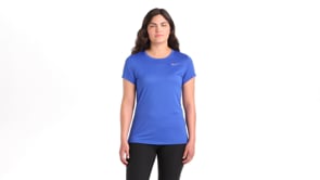 Ladies - Polyester Jersey Tee - (Adrenaline Baseball)
