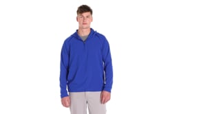 Adult - Cage 1/4-Zip Long Sleeve Jacket (Lightning Baseball