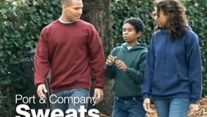 Adult & Youth - Fleece Crewneck (Flight Baseball)