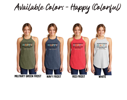 Ladies - Perfect Tri ® Rocker Tank - (Cost Cutters)