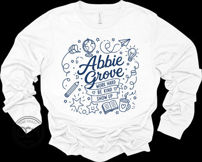 Bella+Canvas - Unisex Long Sleeve Tee (Abbie Grove Elementary)
