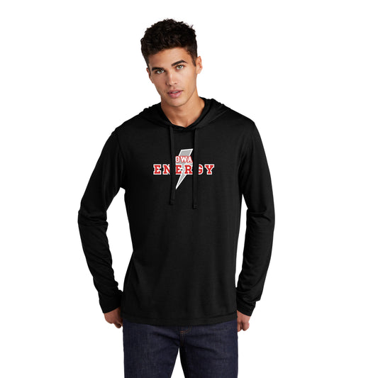 Adult- Sport Tek Long Sleeve Hooded Tee - (Iowa Energy Baseball)