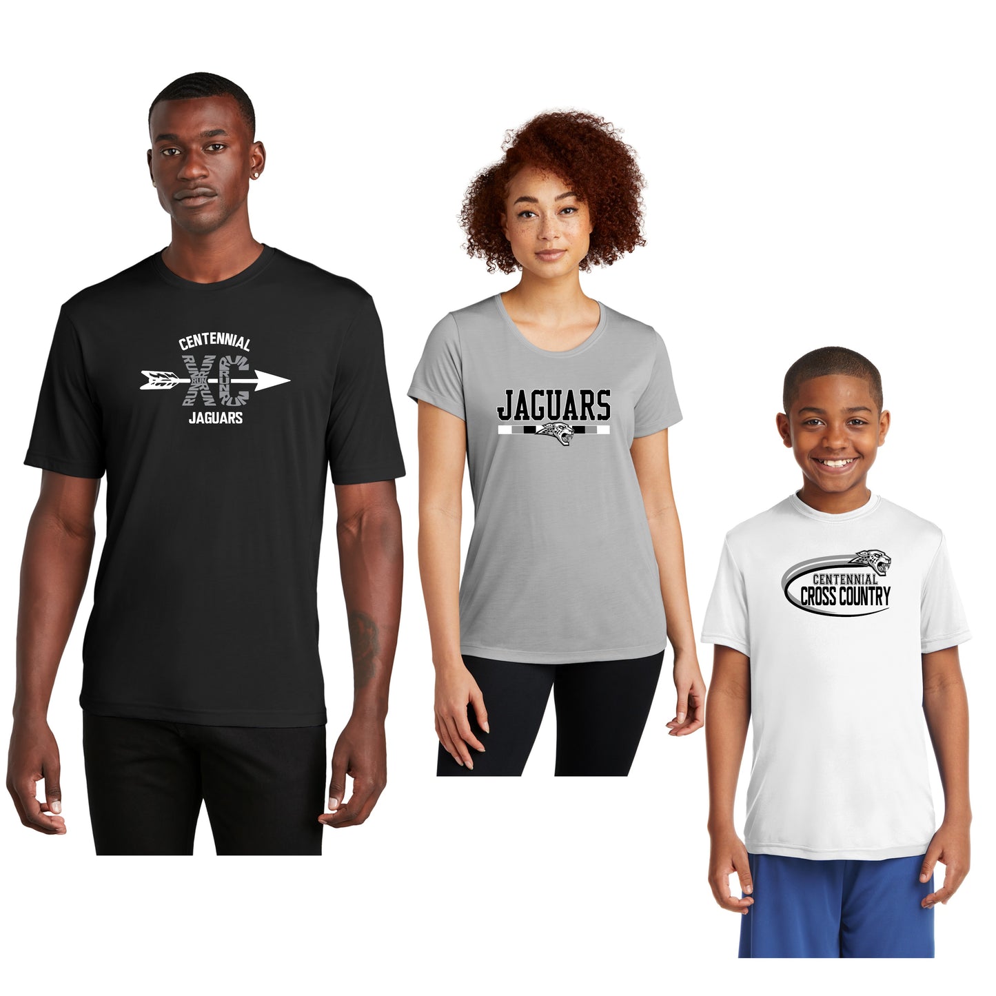 Adult, Ladies & Youth - Performance Tee  (Jaguar Cross Country)