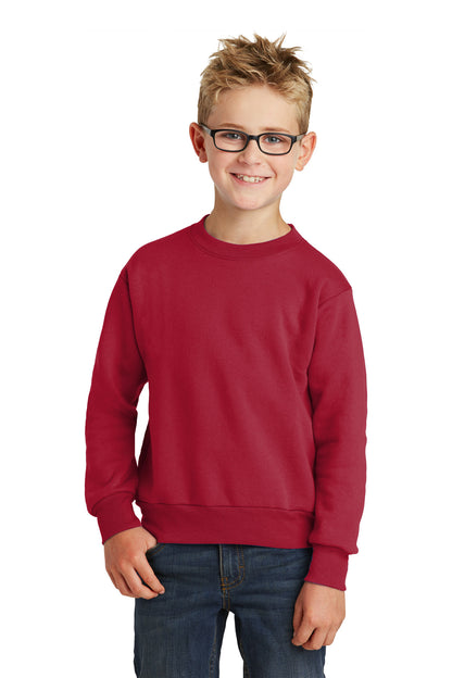 Adult & Youth - Port & Co Crewneck Sweatshirt (Iowa Energy Baseball)