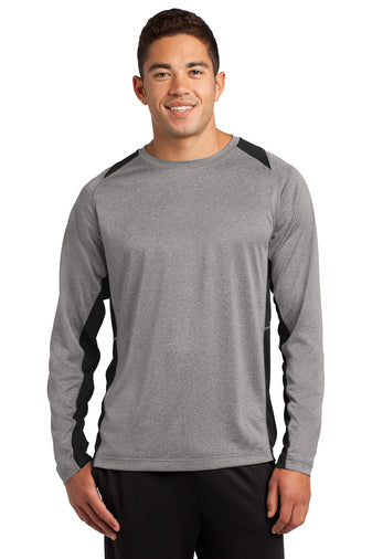 Adult - Unisex Long Sleeve Colorblock Performance Tee - (Centennial Jaguars Football 2023)