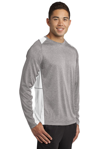 Adult - Unisex Long Sleeve Colorblock Performance Tee - (Centennial Jaguars Football 2023)