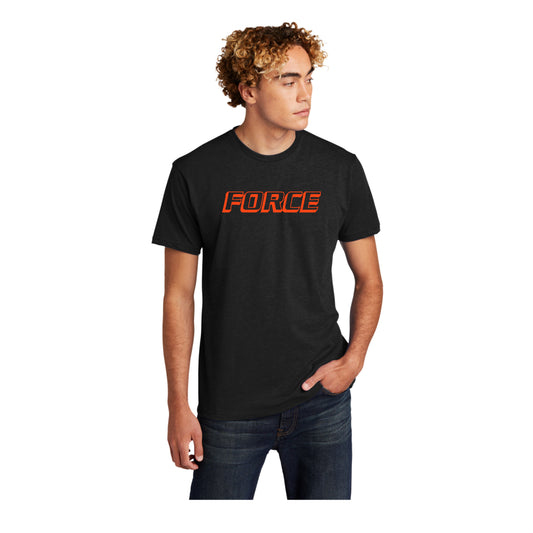 Adult - Unisex Cotton/Poly Tee + Tall Sizes (Force Softball)