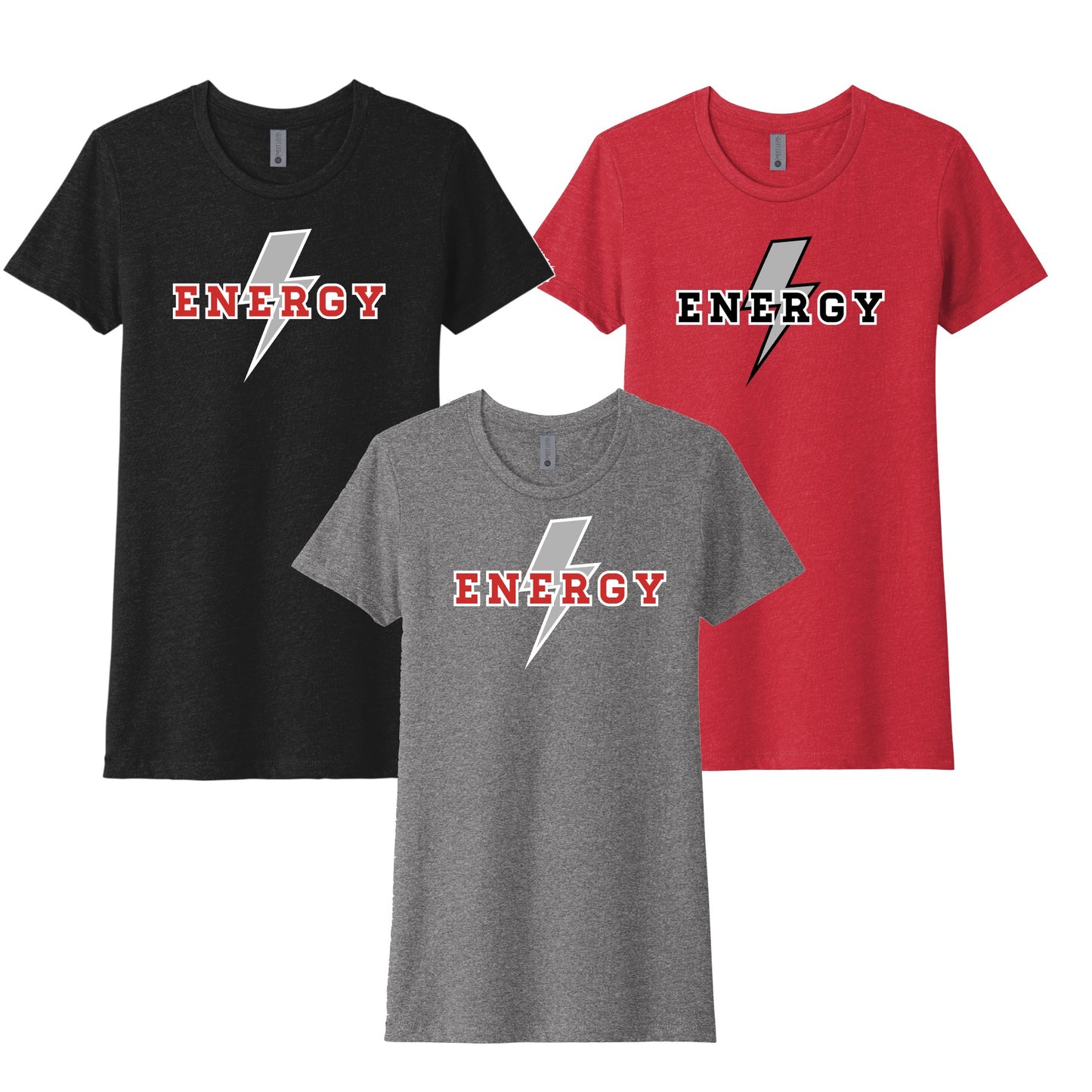 Ladies -Next Level Cotton/Poly Tee (Iowa Energy Baseball)