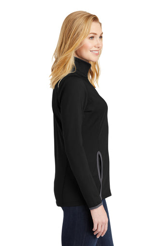 Ladies -Sport Tek Stretch Contrast Full-Zip Jacket (Ankeny Medical Park)