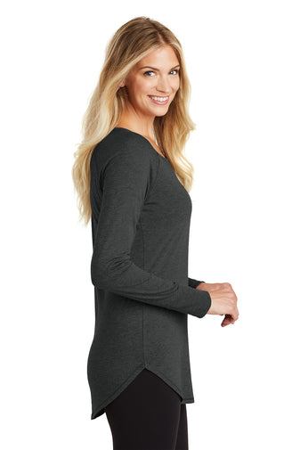 Ladies - District ® Perfect Tri ® Long Sleeve Tunic Tee - (Ankeny Real Estate Group)