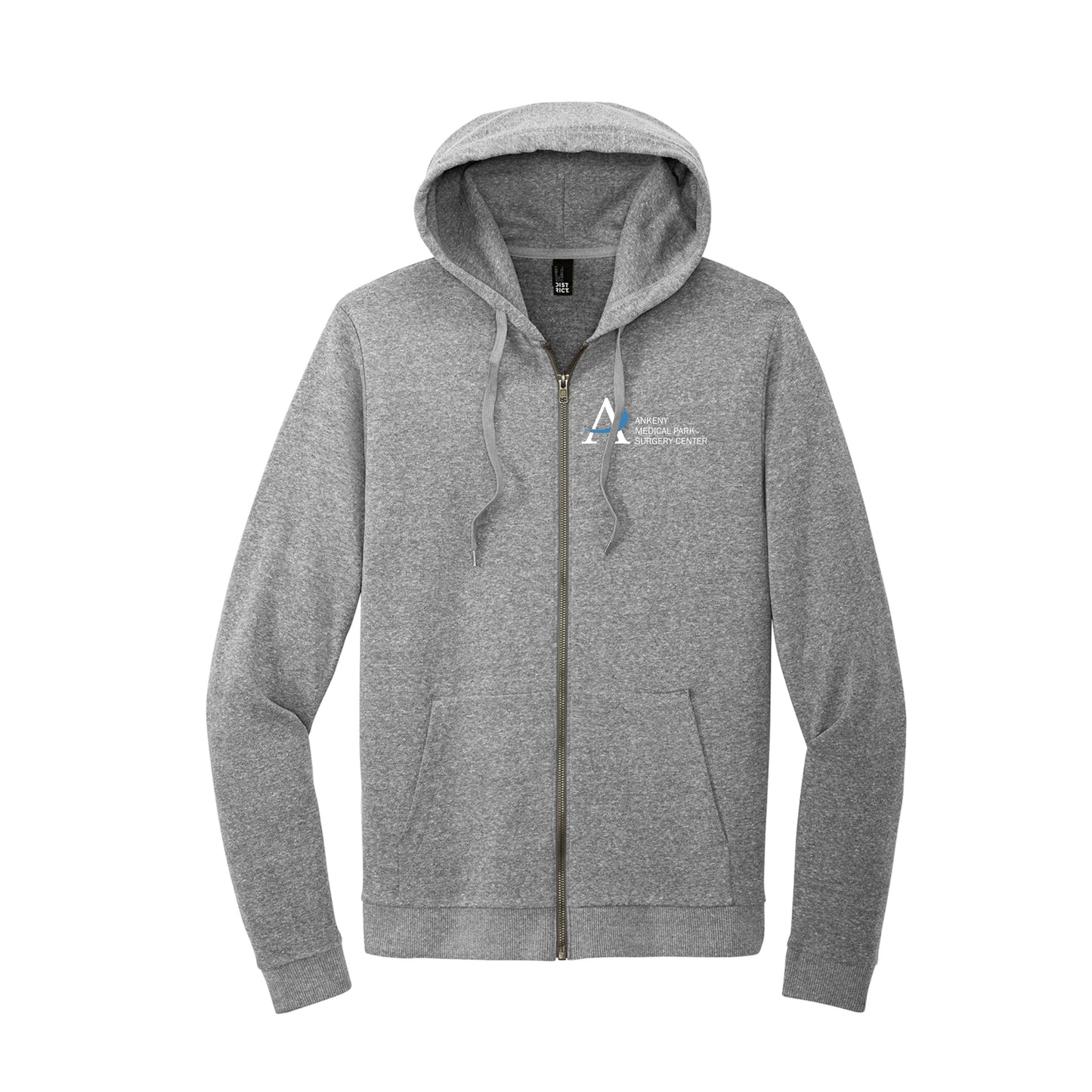 Adult - District Tri® Full Zip Hoodie (Ankeny Medical Park)