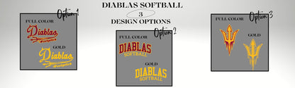 Adult -  Performance Short Sleeve Tee - (Diablas)