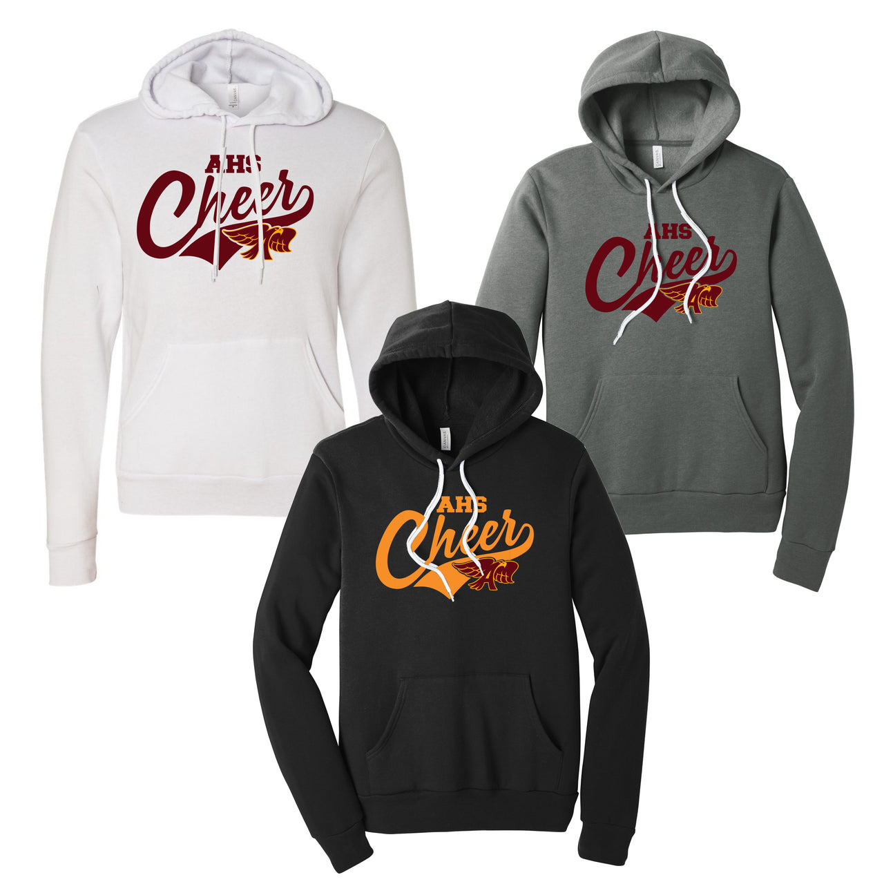 Adult - 6 Apparel Options -  (Ankeny Hawks Cheer)