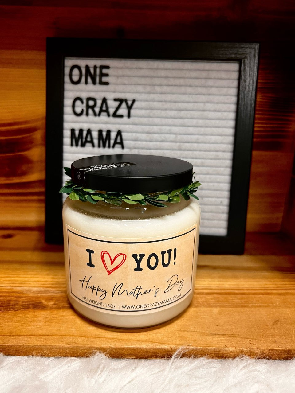 Mother's Day Candles- 16 oz Apothecary Candles (Pick the saying & Scent)