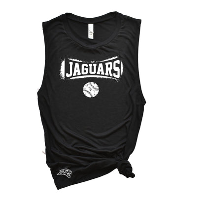 Centennial Jaguars Baseball - Ladies Flowy Muscle Tank (2 Tank Colors)