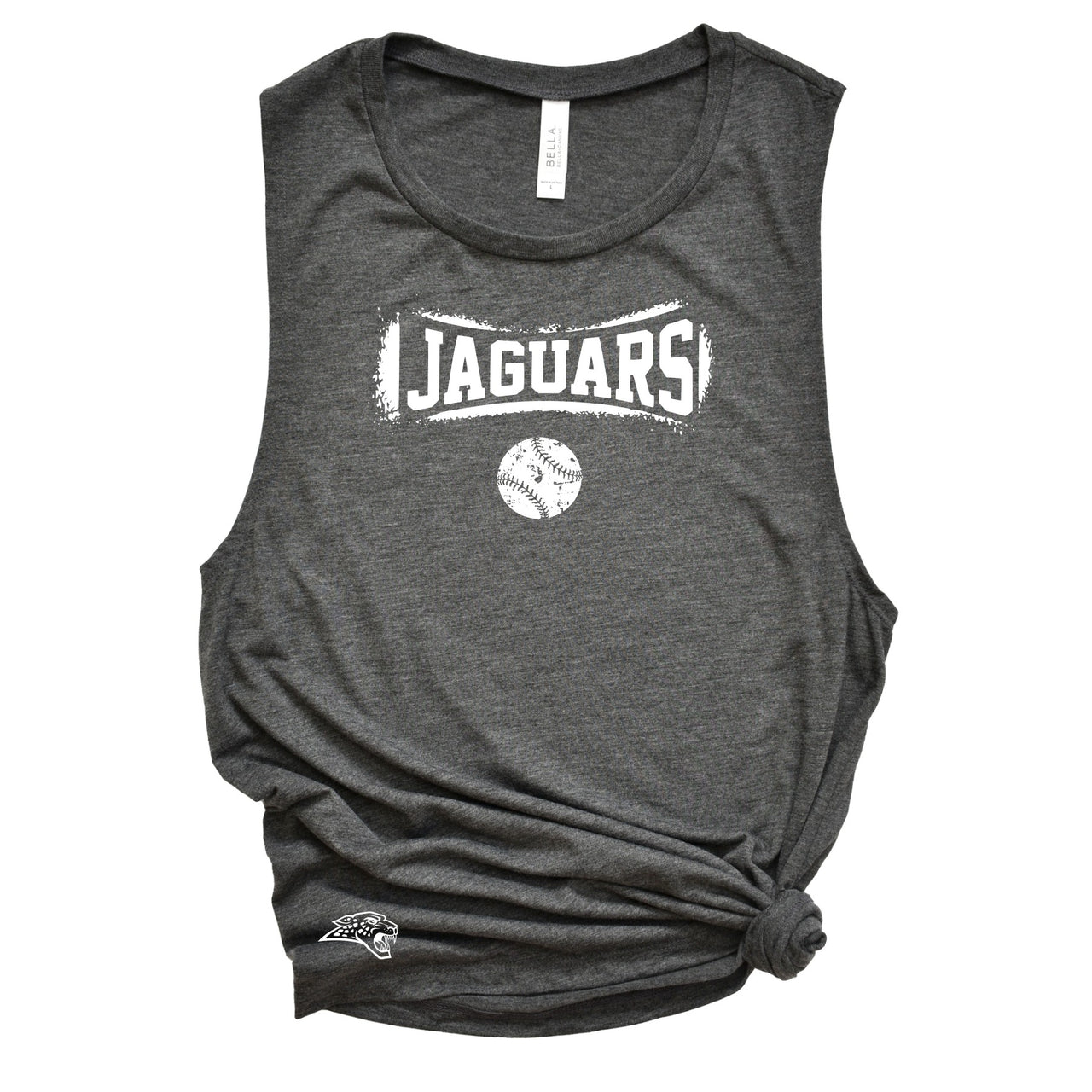 Centennial Jaguars Baseball - Ladies Flowy Muscle Tank (2 Tank Colors)