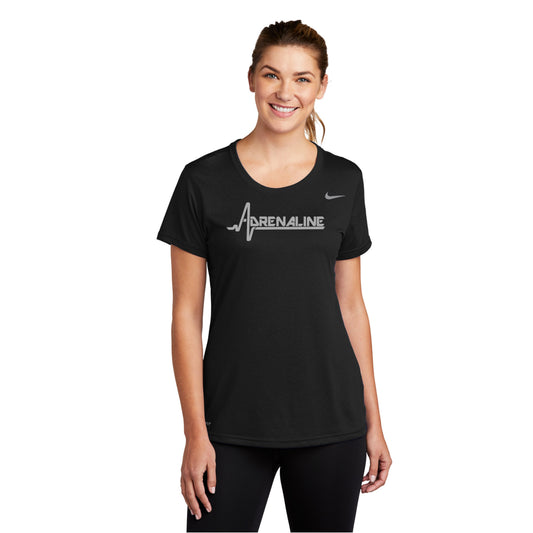 Ladies - Polyester Jersey Tee - (Adrenaline Baseball)