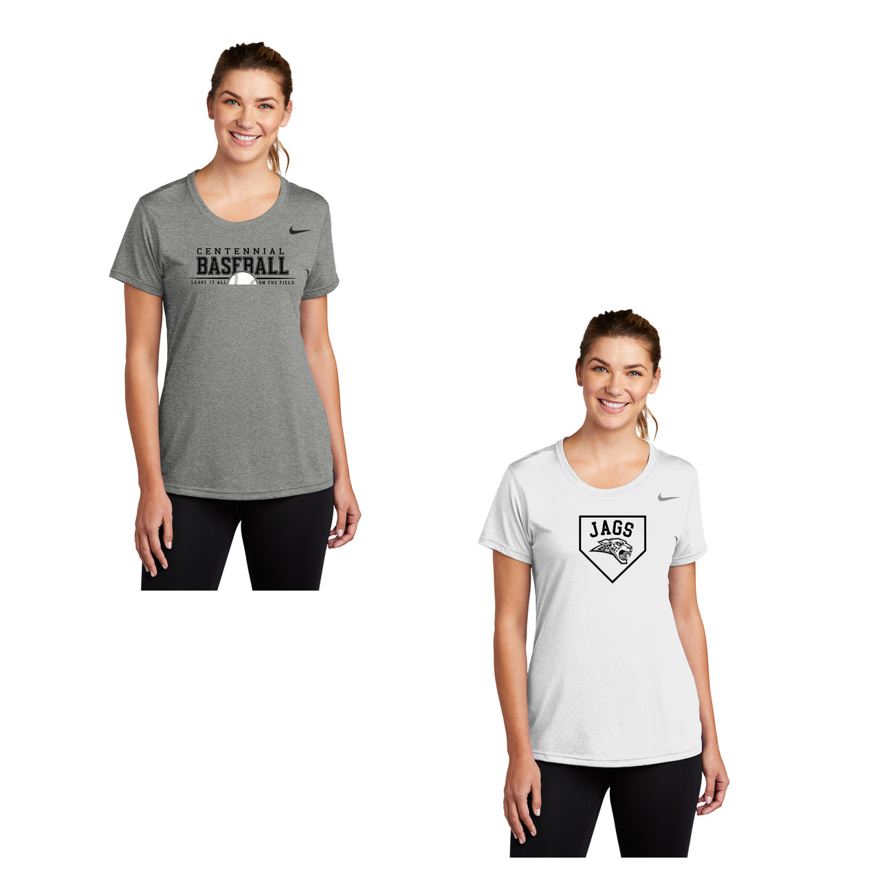 Ladies - Nike Legend Tee -  (Centennial Jaguar Baseball)