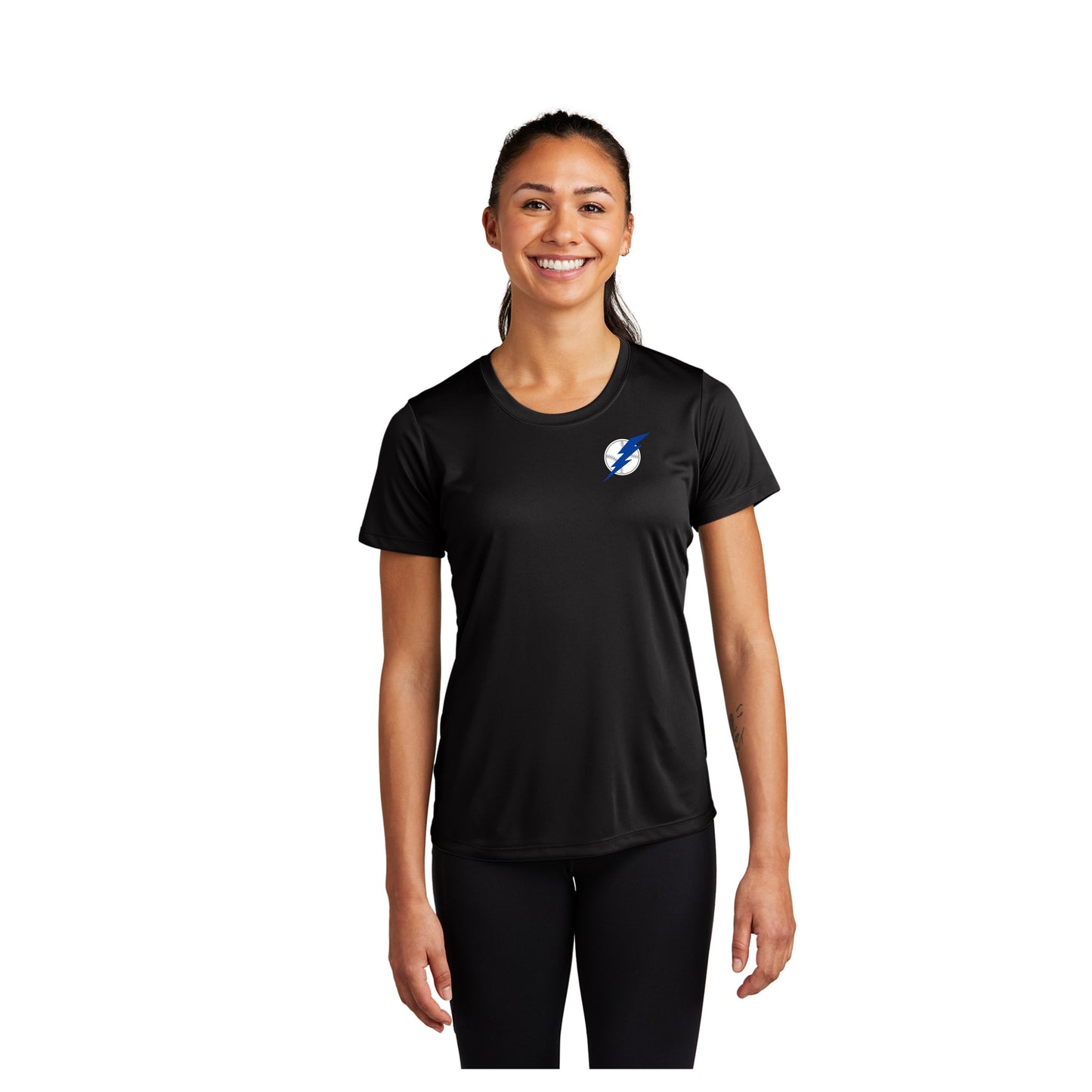 Ladies - Sport Tek Performance Tee (Lightning Baseball)