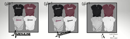 Ladies - Relaxed Cotton/Poly Tee - (Adrenaline Baseball)