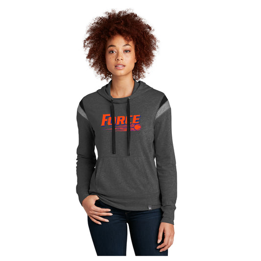 Ladies -  Heritage Blend Varsity Hoodie - (Force Softball)