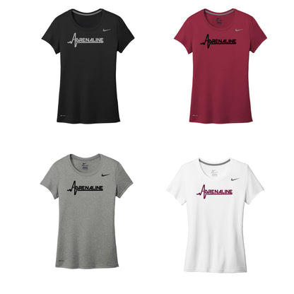 Ladies - Polyester Jersey Tee - (Adrenaline Baseball)