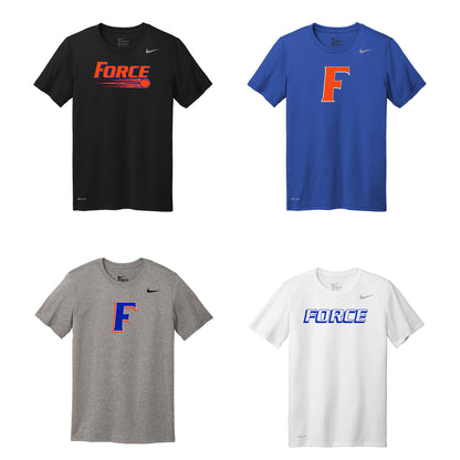 Youth - Nike Poly Jersey Tee - (Force Softball)