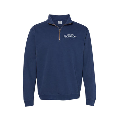 Adult - Unisex Quarter Zip Sweatshirt - Comfort Colors (Delivery Solutions)